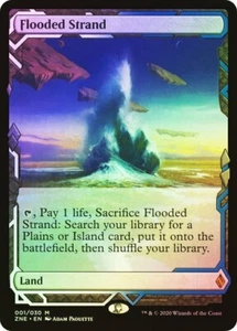 Flooded Strand FOIL EXPEDITION - 001/030 - Mythic - Zendikar Rising ZNE MTG - Picture 1 of 1