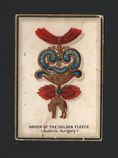 1911 Emblem Cigarettes Emblem Series #8 – Order of the Golden Fleece