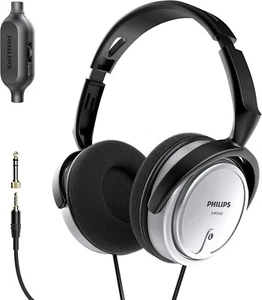 PHILIPS Over Ear Wired Stereo Headphones Studio Monitoring and Recording Headset - Picture 1 of 6