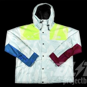 FW21 The North Face x Kaws Retro 1986 Mountain Jacket Ice Blue Sz XL - Picture 1 of 4