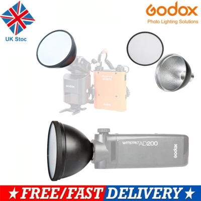 Godox AD-S2 riflettore Stardard originale per AD360 AD200 AD200PRO POCKET FLASH UK