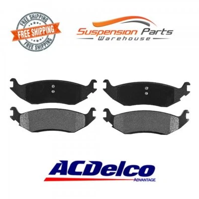 Pastilha de freio a disco traseira conjunto de cerâmica para Dodge Durango, Ram 1500 2002-2010 - Imagem 1 de 2