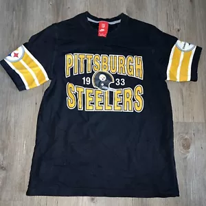 Camiseta De Colección Retro Pittsburgh Steelers Camiseta Manga Rayas NFL Rara Talla M - Imagen 1 de 7