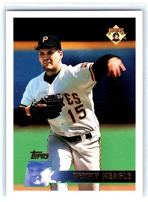 1996 Topps Baseball #421 Denny Neagle    Pittsburgh Pirates - Image 1 of 2