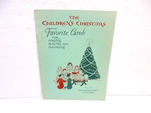 Vintage 1945 Kinder Weihnachtslieder Lieblingslieder Noten - Bild 1 von 6