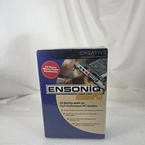 Creative Ensoniq AudioPCI ES1371 1998 NOS Sealed 90s Vintage Sound Card Boxed - Picture 1 of 7