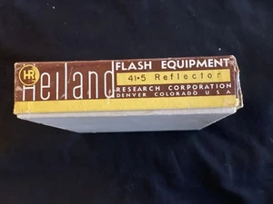 Heiland 41,5 Reflektor mit Originalkarton Erstbesitz gekauft 1950-1951 - Bild 1 von 15