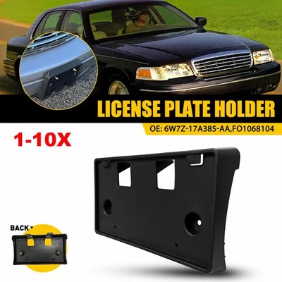 Soporte de marco de placa de parachoques delantero para Ford Crown Victoria 1998-11 Foto 1 de 4