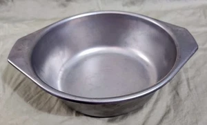 Stainless Steel Double Boiler Bowl 2.25" deep Insert 6.75" Diameter Saucepans - Picture 1 of 3