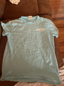teal jeep shirt kids small - Picture 1 of 4