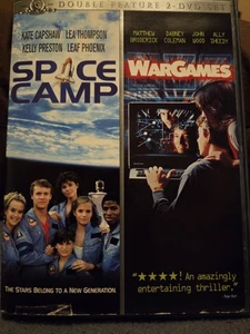 WarGames (1983) Spacecamp (1986) DVD Sci-Fi Teenager Film Matthew Broderick Sehr guter Zustand - Bild 1 von 1
