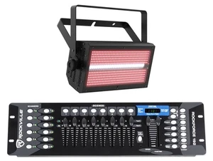 Chauvet DJ Shocker Panel FX Blinder/Wash/Eye Candy Effect Light+DMX Controller - Picture 1 of 12