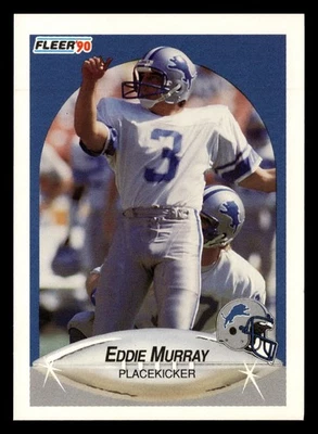 Eddie Murray 1990 Fleer #282 Detroit Lions FOOTBALL *223 - Image 1 of 2