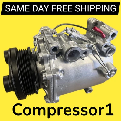 AC Compressor For Mitsubishi Mirage 1.8L 1.5L 1998 1999 2000 2001 2002 - Image 1 of 3