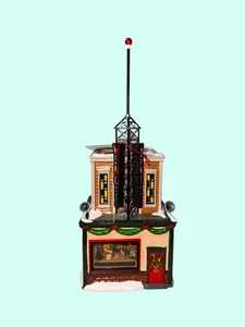 Department 56 The Original Snow Village WSNO Radio beleuchtet 1999 - Bild 1 von 10