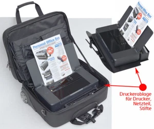 TROLLEY NOTEBOOKTASCHE DICOTA FÜR BOOK BIS 17" 43cm FÜR PRINTER HP OFFICEJET 200 - Bild 1 von 1