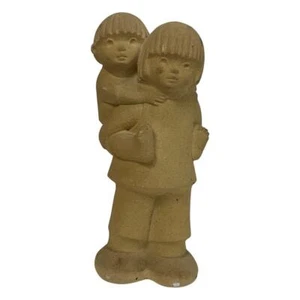 Marbell Stone Art Belgium Sandstone of Two Children - Picture 1 of 9