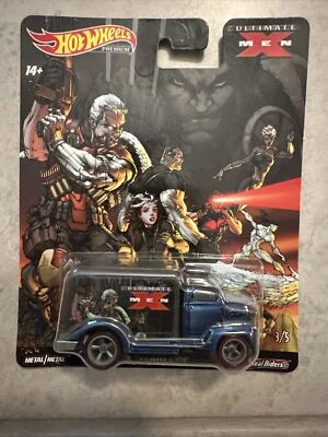 Hot Wheels Ultimate X-Men '49 Ford Coe 1/64 Scale Truck Marvel Comics 3/5 New - Image 1 of 2