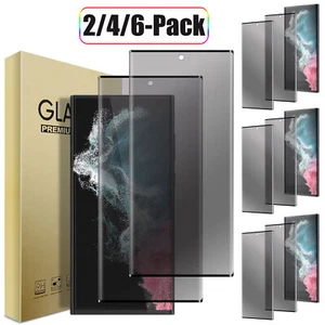 Protector Pantalla Privacidad Cristal Templado Para Samsung Galaxy S22 Ultra S22 Plus 5G - Imagen 1 de 17