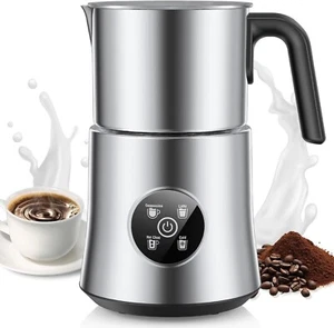 New Milk Frother/Steamer, 4-in-1 Detachable Electric Frother Automatic Warm/Cold - Picture 1 of 7