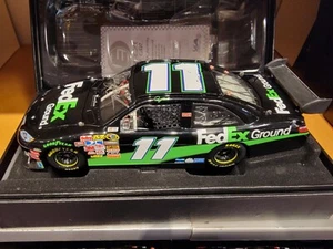 2008 AUTOGRAPHED Denny Hamlin #11 FedEx Freight 1:24th Scale ELITE #27/300 - Picture 1 of 5