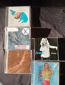 JEWEL 5 CD Lot LIKE NEW-BRAND NEW CASES Pieces -Spirit 0304 This Way, Holiday - Picture 1 of 6