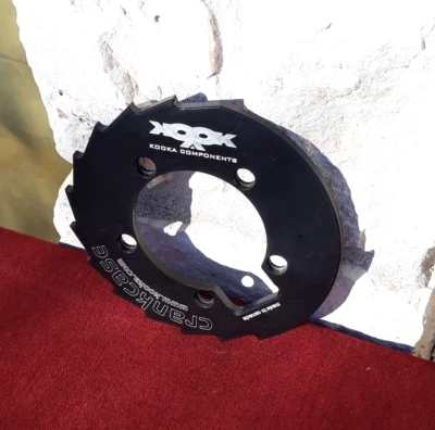 Vintage Kooka Crankcase Bashguard Ring 34 Tooth 5 Bolt 94 BCD Canada Rare MTB - Image 1 of 4