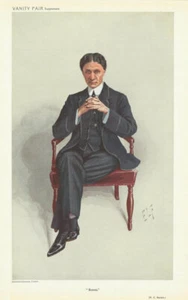 VANITY FAIR SPY CARTOON Herbert Atkinson Barker 'Bones'. Surgeon. Jamaica 1909 - Picture 1 of 2