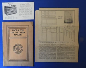 Werkzeuge für den Mustermacher, Adams & Nelson & Co, Chicago Vintage Katalog Nr. 15 - Bild 1 von 19