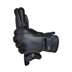 ATTONO Herren Lederhandschuhe Mode Auto Chopper elegante Handschuhe aus Leder - Bild 1 von 1