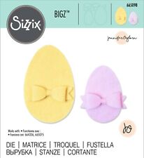 Sizzix Bigz Easter Egg die #665098 Retail $22.99 by Jennifer Ogborn, Cuts fabric