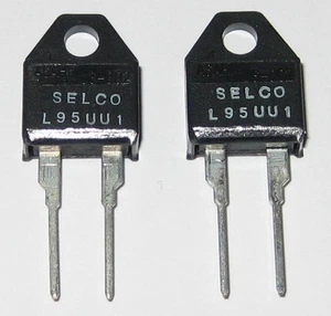 2 X Asahi US-802 Thermal Switch / PCB Thermostat - 203 F - 95 C - N.C. - TO-220 - Picture 1 of 4