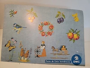 Point de Croix Scandinaves cross stitch designs  leaflet DMC Booklet 8131 1  - Picture 1 of 6