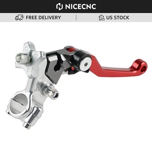 CNC Handlebar Clutch Lever with Clutch Perch For Honda XR250R XR400R 1996-2004 - Picture 1 of 9