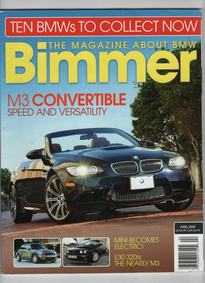 Bimmer BMW Magazine M3 Convertible April 2009 051720nonrh - Image 1 of 1