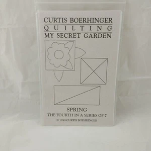 "Curtis Boerhinger Quilting: My Secret Garden Spring" Blocks 4 & 7 - Picture 1 of 4