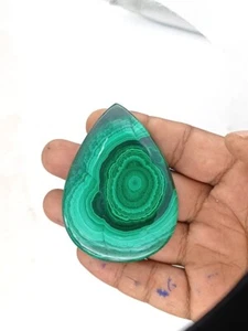 Malachite Natural Loose Gemstone Amazing lot 234cts 69x50mm 1pcs 72765 - Picture 1 of 1