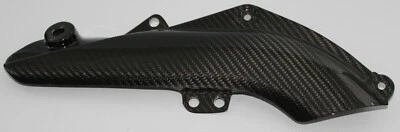 2005-2006 Kawasaki Ninja ZX-6R Exhaust Heat Shield - 100% Carbon Fiber - Image 1 of 4