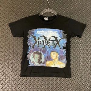 XXX Tentacion RIP Graphic Print Black Gildan T-Shirt Kids Youth Size XS - Picture 1 of 7