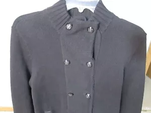 Lauren Ralph Lauren Damen Zweireiher Pullover. Schwarz GROß - Bild 1 von 8