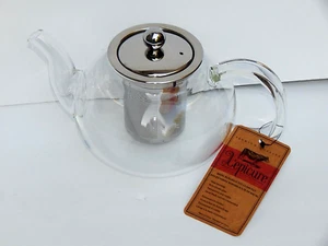 LEPICURE PREMIUM QUALITY 800 ML BOROSILICATE GLASS POT + INFUSER AUTHENTIC NEW - Picture 1 of 3