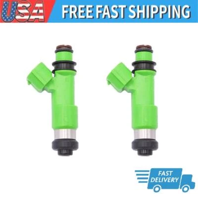 Set of 2 Fuel Injectors 16450-MCH-004 For 2002-2008 Honda VTX1800 C R S N F T US - Image 1 of 4