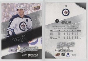 2017-18 Upper Deck MVP Silver Script Mark Scheifele #14