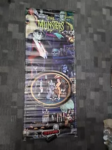 Banner de máquina de pinball Stern Munsters 24' x 62' - Imagen 1 de 1