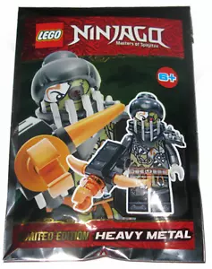 LEGO® Ninjago Heavy Metal 891947 njo515 Minifigur Polybag Foil NEU OVP - Bild 1 von 2