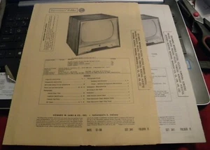 OLYMPIC TV RECEIVER - 15 MODELLE (SAMS PHOTOFACT 341-11) - Bild 1 von 1