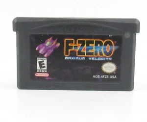 GBA Nintendo Game Boy Advance F-Zero Maximum Velocity tested and working - Picture 1 of 5