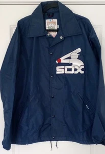CHICAGO WHITE SOX MITCHELL & NESS COOPERSTOWN COLLECTION RAINCOAT JACKET SIZE XL - Picture 1 of 5