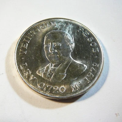 1972 Mexico Silver 25 Pesos UNC - Image 1 of 2