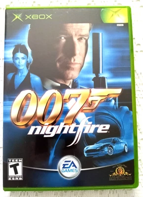 XBOX  James Bond 007 NIGHTFIRE Video Game PIERCE BROSNAN Tested FAST SHIP - Image 1 of 4